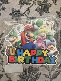 Mario Brothers Birthday Party Supplies