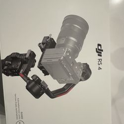 Brand New (never used) - DJI RS4 with carrying case 