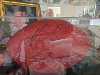 Mike Evans Autograph Football
