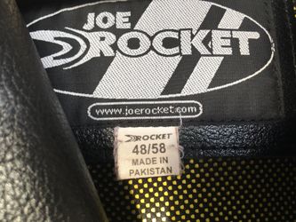 Joe rocket leather jacket