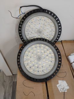 18 pieces LED High Bay lights 300W for warehouse, garage