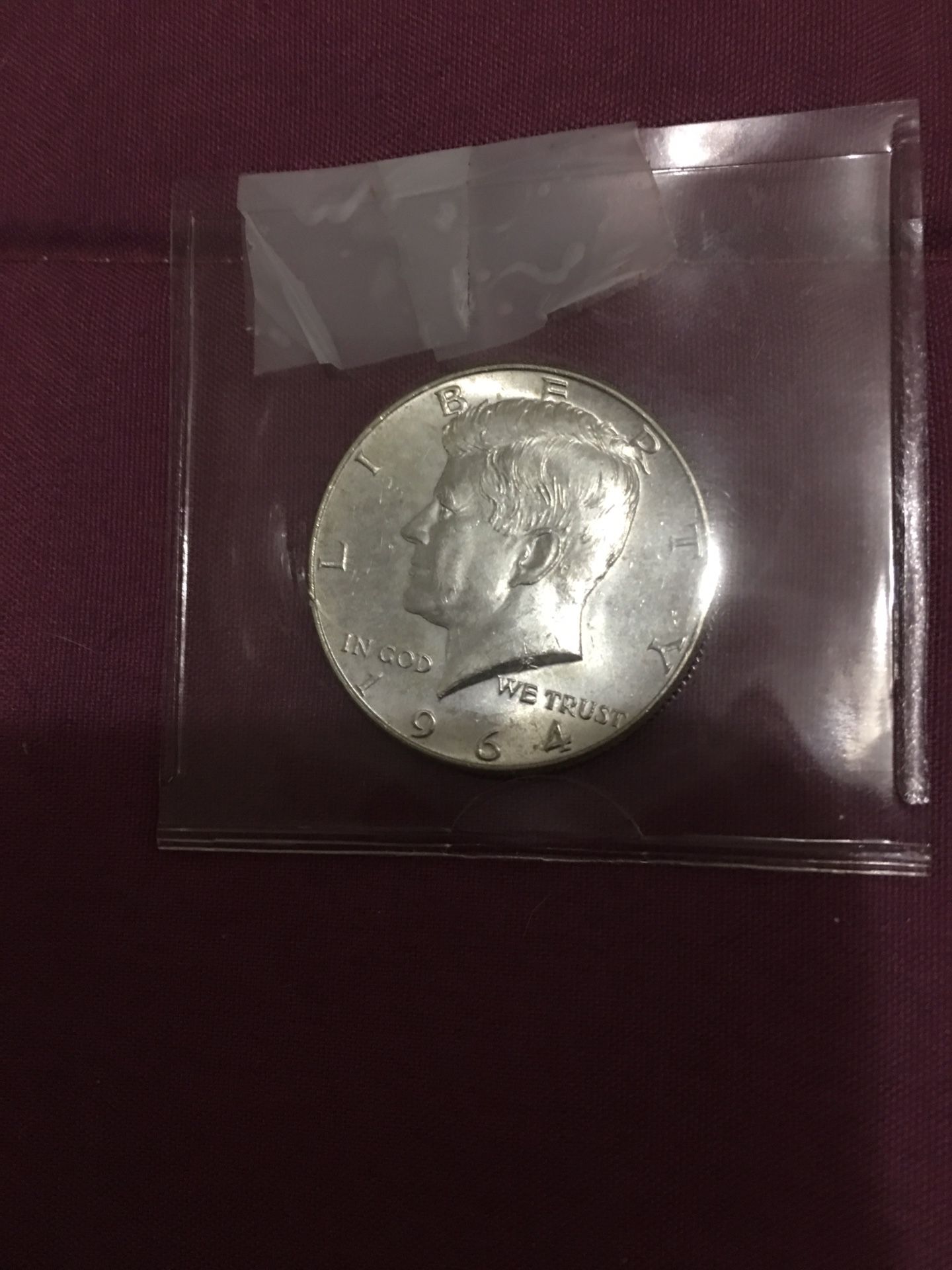 1964 jfk rare date silver half dollar