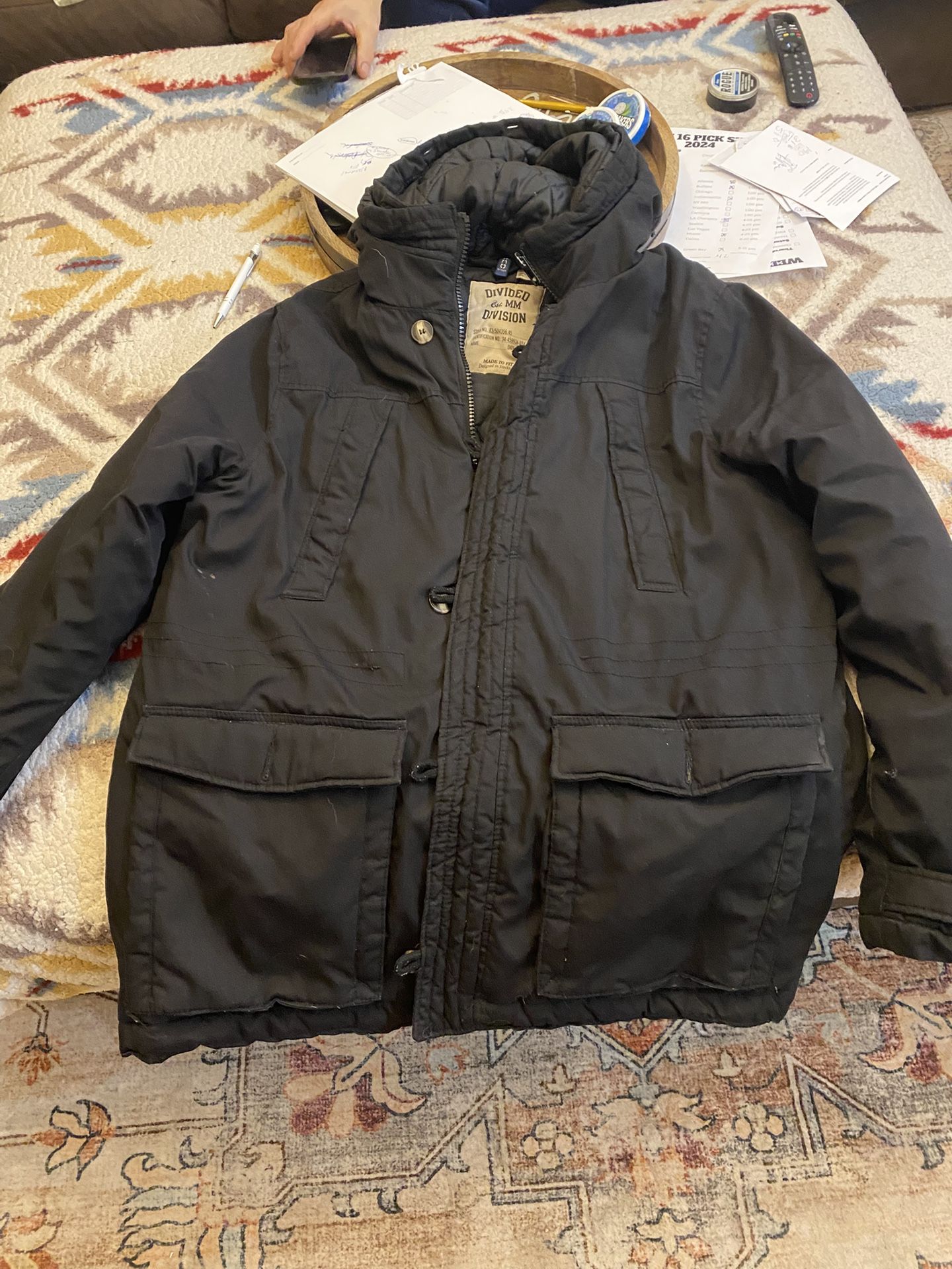 Parka Jacket Mens Large