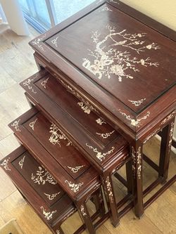Japanese nesting tables