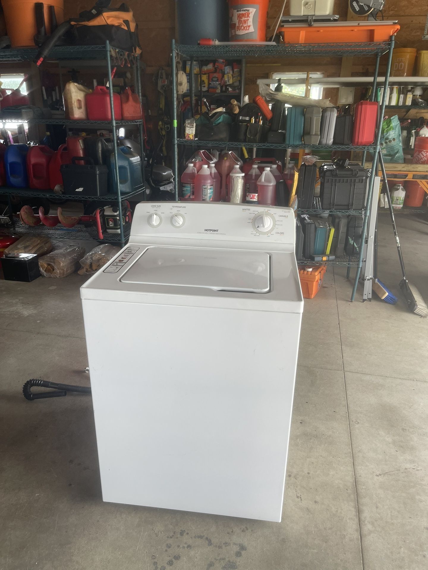 2 Year Old Hotpoint Washer. Works Fine. No Issues