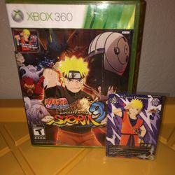 Naruto Shippuden Ultimate Ninja Storm 3XBOX 360