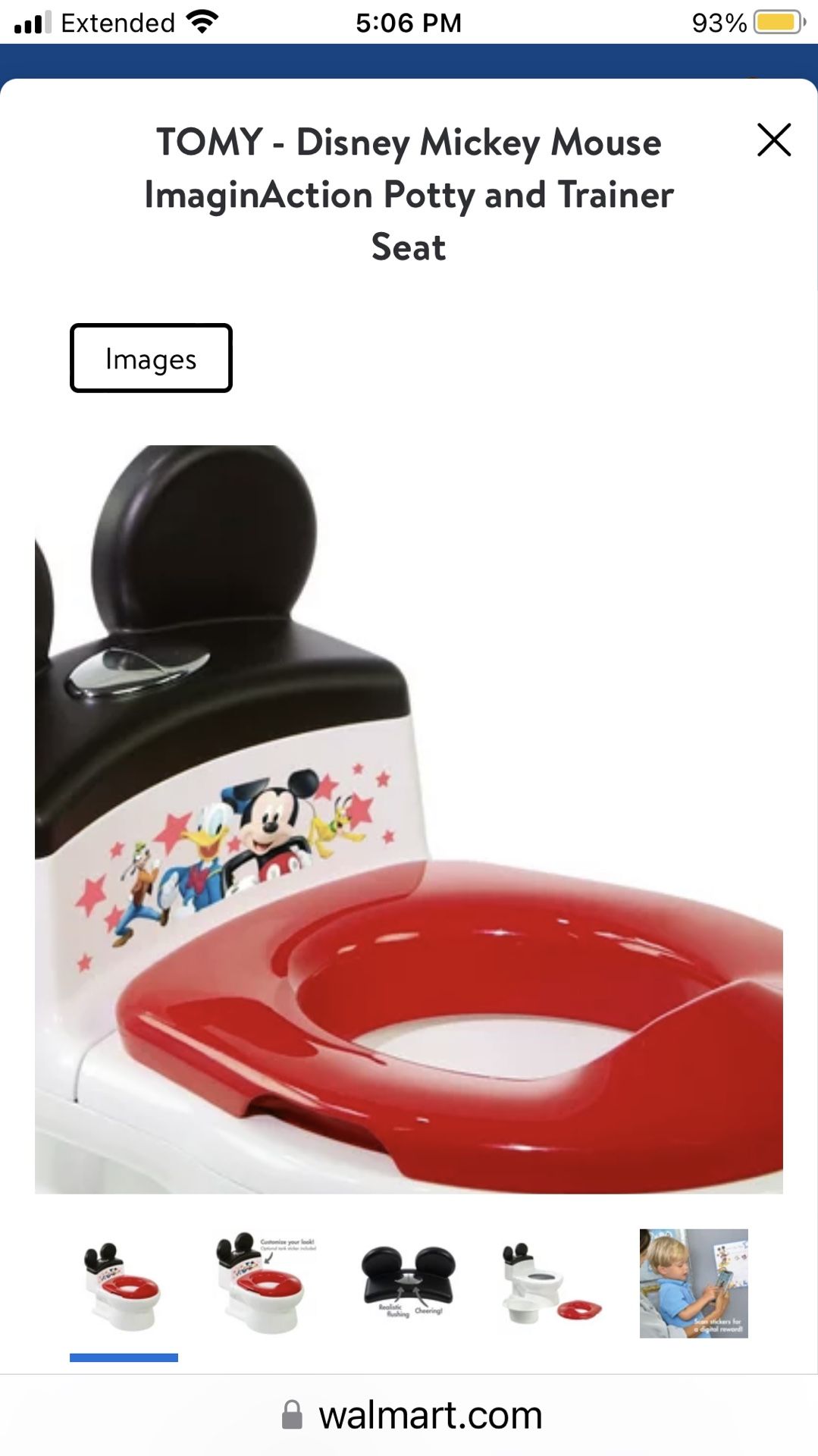 Mickey  Mouse Potty 