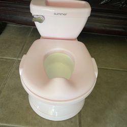Girl Pink Potty Training Toilet 