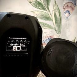 A. Audio KPOW15A 15 Powered 2-Way Speaker System (pair)