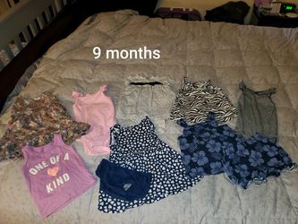 9 months girls clothes