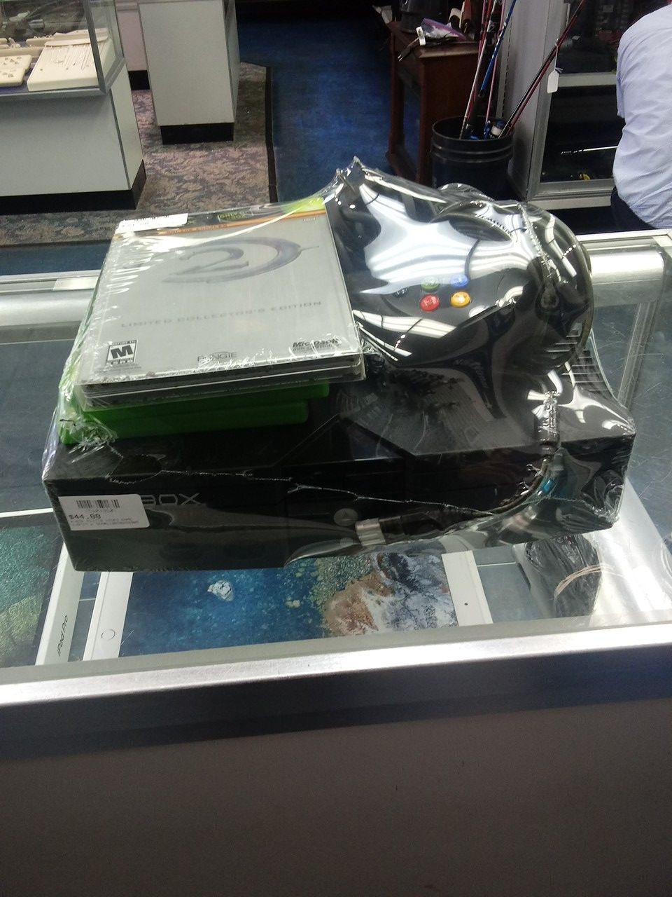 Original Xbox with 4 games