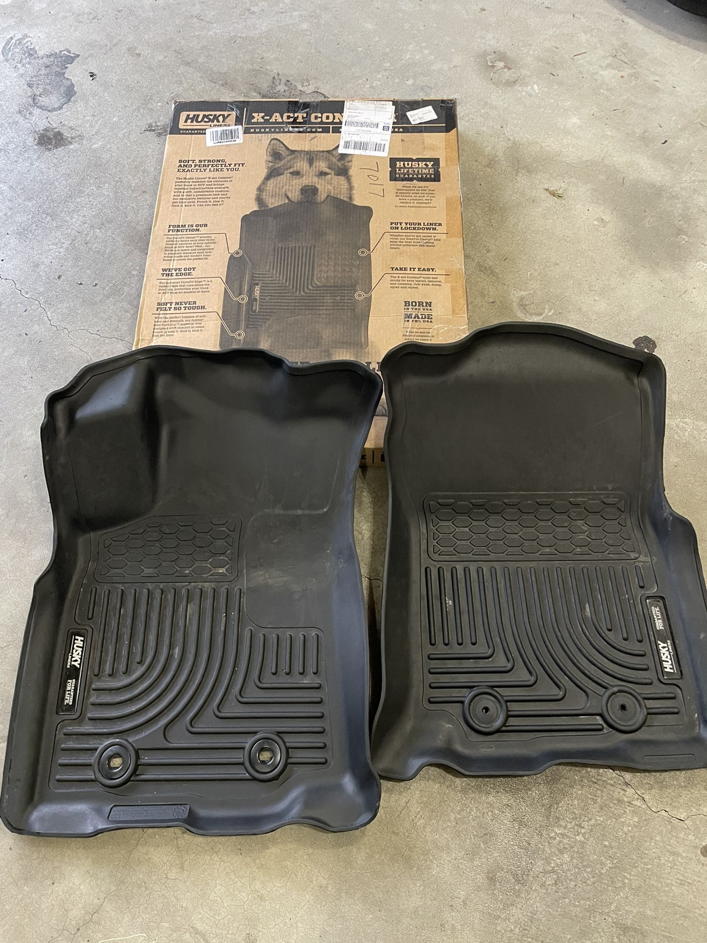 16-21 Toyota Tacoma Husky Floor Mats 