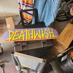 Death wish Skateboard Deck