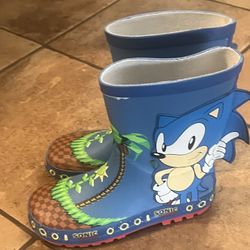 Sonic Rain Boots