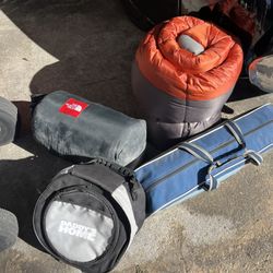 Camping Items Grill Tent Sleeping Bags 