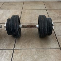 Dumbbells 70 Lb