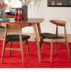 Weston Home Chelsea Dining Chair Set of 2 black. In box. No assamble