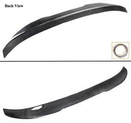 BRAND NEW 2007-2012 BMW E92 M3 335i 328i 2DR PSM STYLE REAL CARBON FIBER TRUNK SPOILER WING