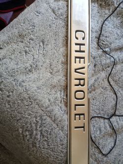Selling this Chevrolet sign make a offer