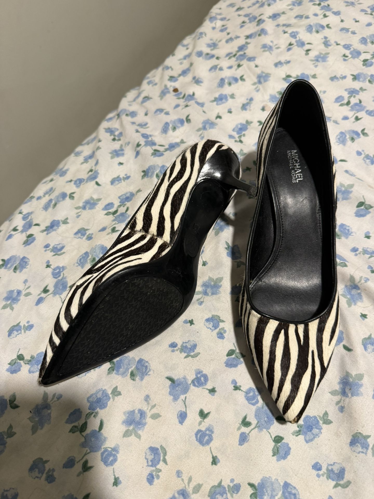 Zebra Heels