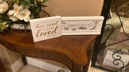 Wedding signs