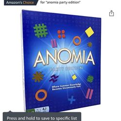 Anomia Party Edition. Fun Family Card Game for Teens and Adults. Popular for Families and Couples.