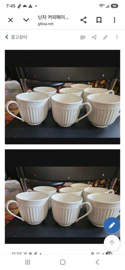 New Mikasa coffee cup(7cups)