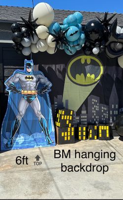Batman Birthday decorations