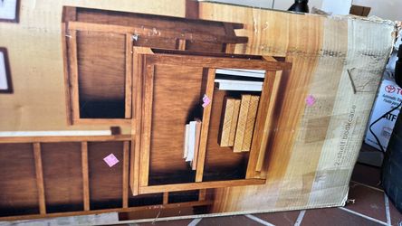 2-shelf bookcase