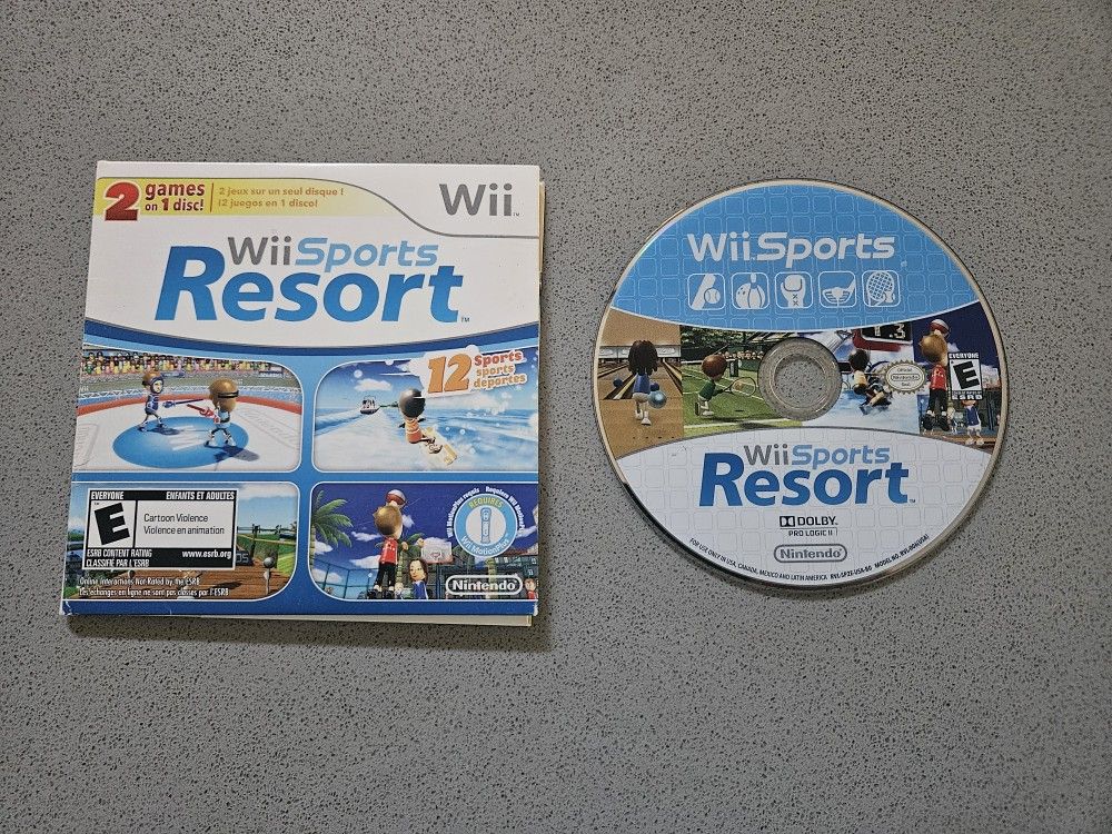 Wii Sports Resort & Wii Sports Combo Game 