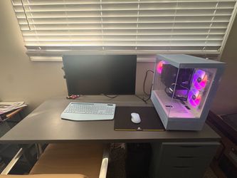 Pc with monitor