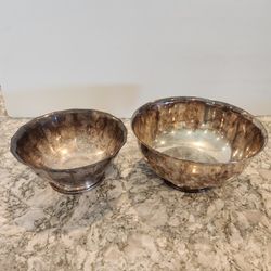 Vintage Reed & Barton And Gorham Silver Bowls
Beautiful Vintage pieces
