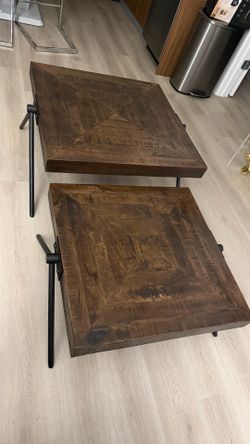 Table set tobacco metal