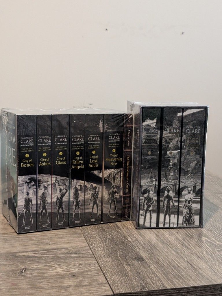 📚 Cassandra Clare Shadowhunters Box Sets – Mortal Instruments (7) + Infernal Devices (3) – NEW