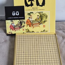 Go Board Game And Stones