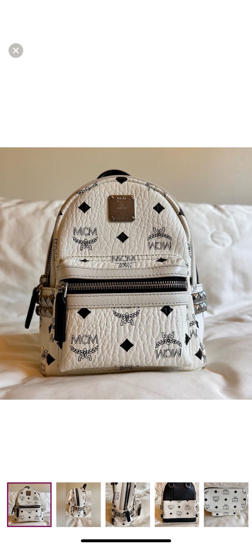 Mcm Small Backpack
