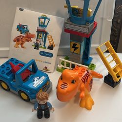Lego Duplo Jurassic TRex Tower 10880