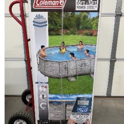 Coleman pool, 16x10x48 new in box