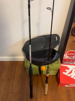 2 Spinning Fishing Rods