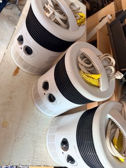 Honeywell 360 Surround Space Heater for Indoor Use, Small Electric Space Heater, $50 for all 3