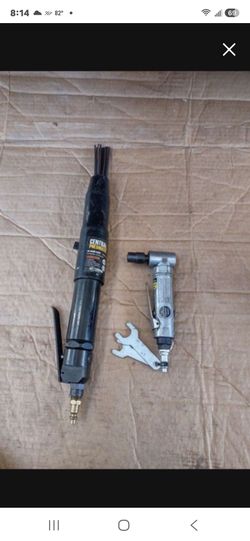 Central Pneumatic Air Needle Scaler+Air Die Grinder "Package Deal Only"