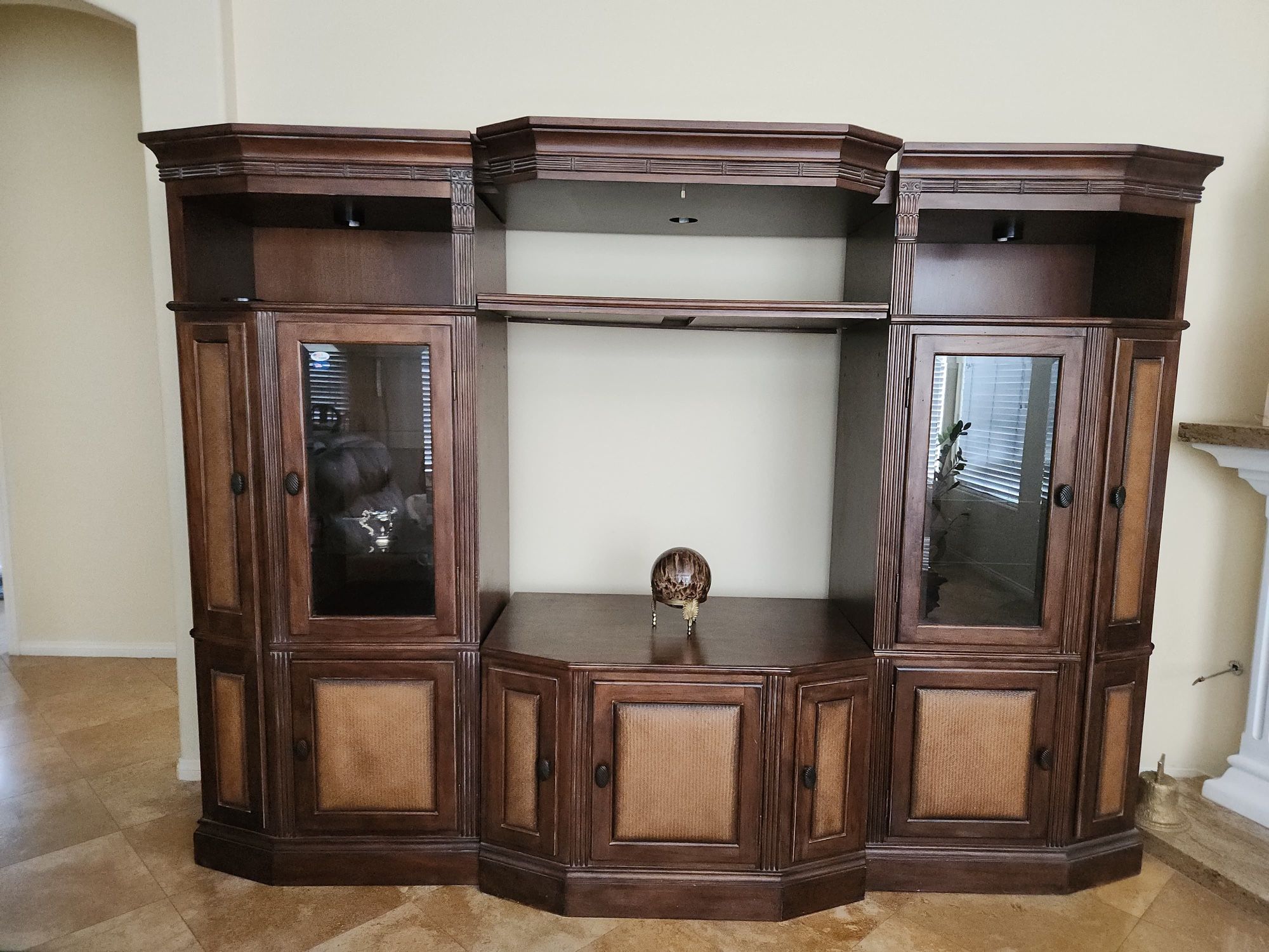 TV Stand  With Lights