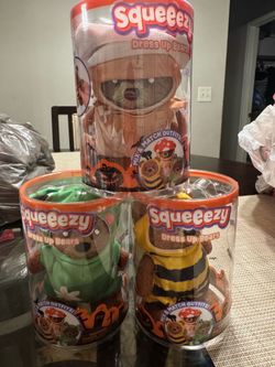 Set of three squishys