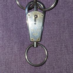 Tiffany & Co 1837 Makers Valet Key Ring Chain in Sterling Silver

