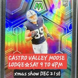 SPORTS CARD SHOW SATURDAY DEC 21ST C.V. MOOSE LODGE SATURDAY 12/21