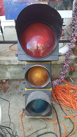 vintage stop light