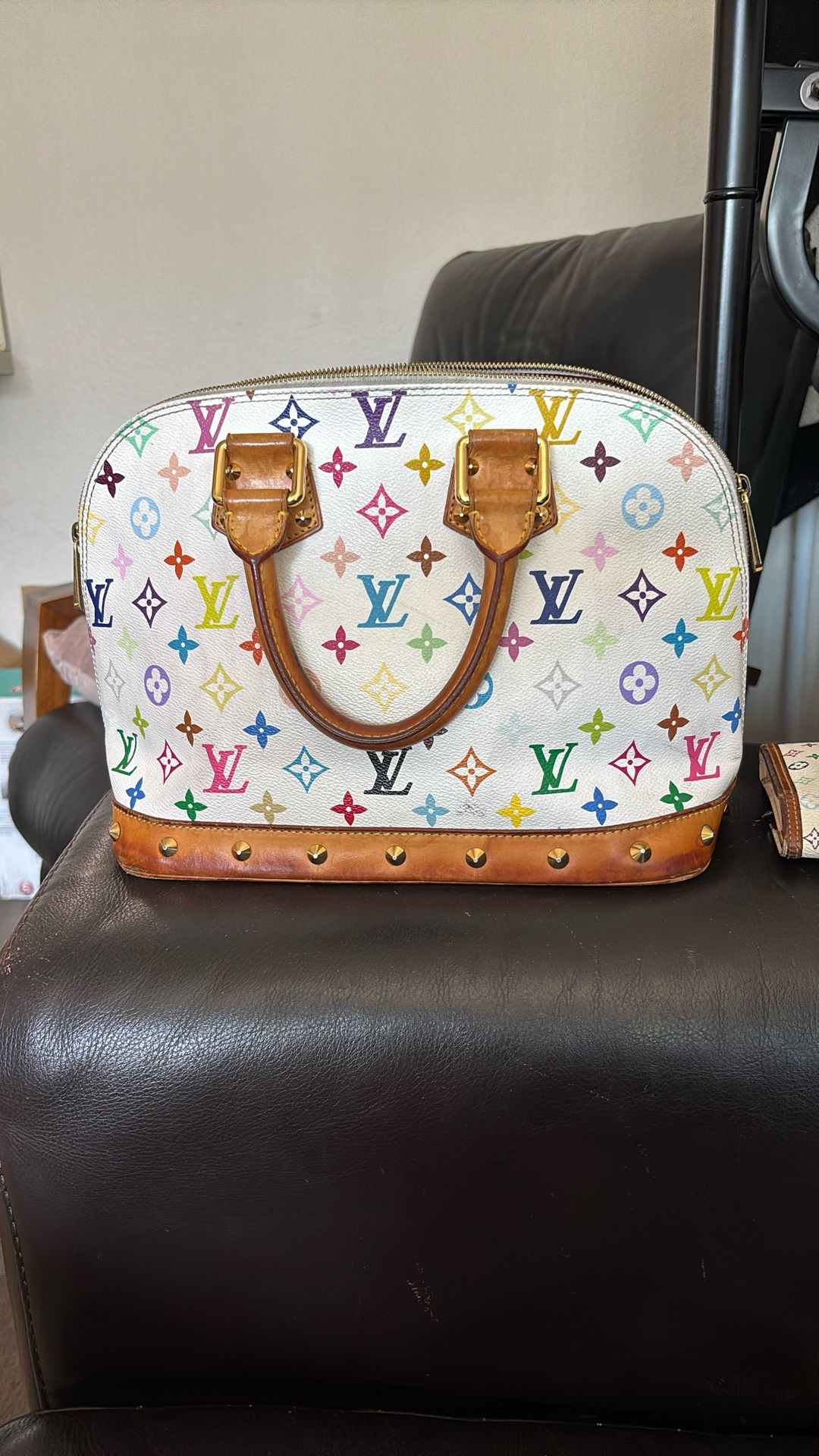 Authenticated Murakami Louis Vuitton Purse