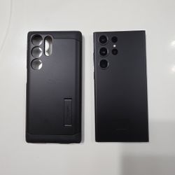 Spigen Tough Armor Designed for Galaxy S23 Ultra Case