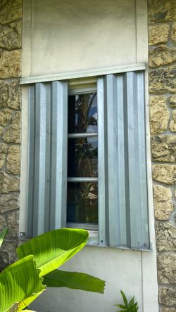 Metal Hurricane Shutters