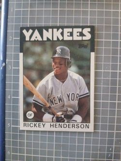 Rickey henderson  card #500